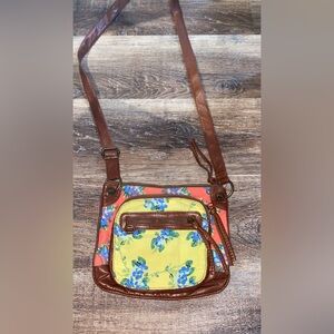 Floral purse crossbody